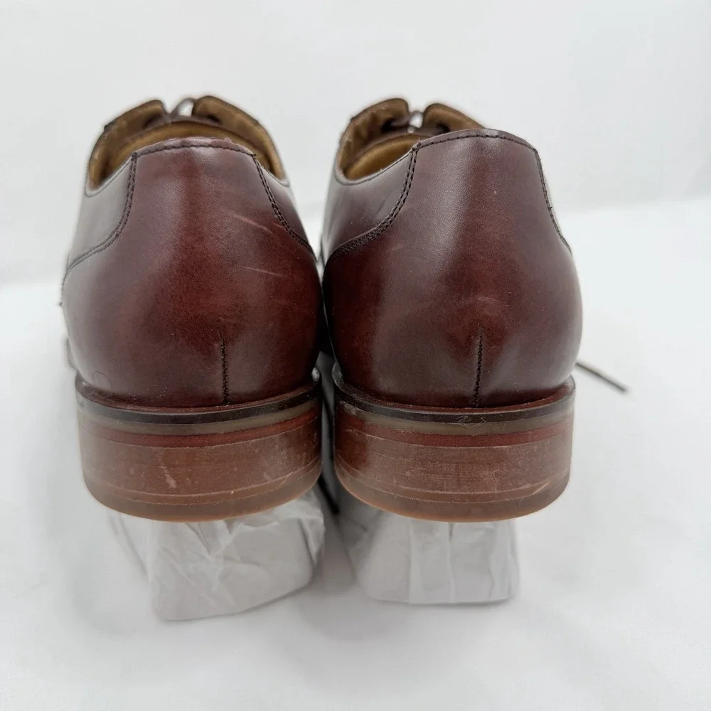 Cole Haan Oxford Men's Dress Shoes Brown Leather  Size 10.5 M